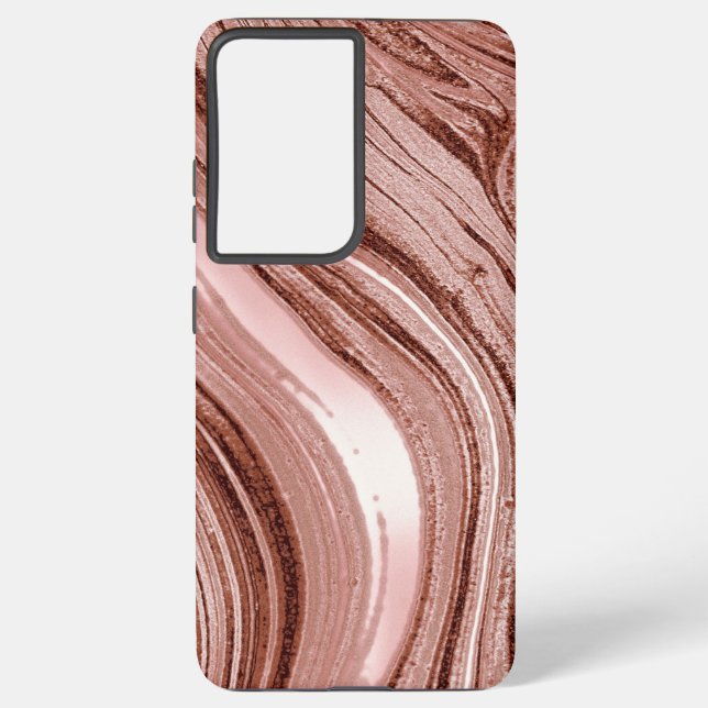 Marble Samsung Galaxy Case Hülle (Rückseite)