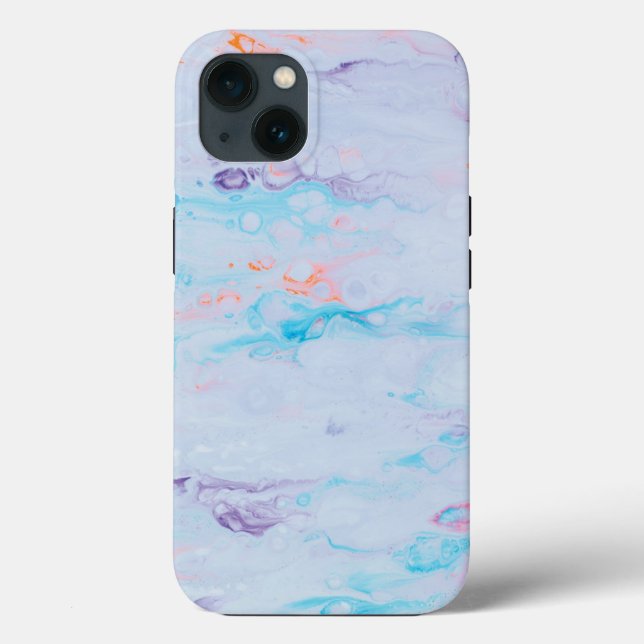 Marble Stone Case-Mate Tough Apple iPhone 13 Fall Hülle (Rückseite)