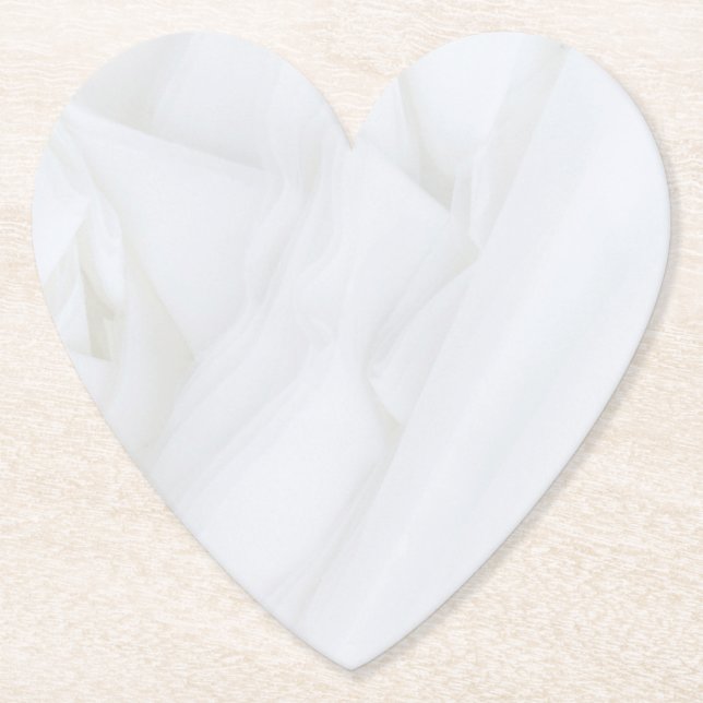 Marble Stone Heart Untersetzer (Vorderseite)