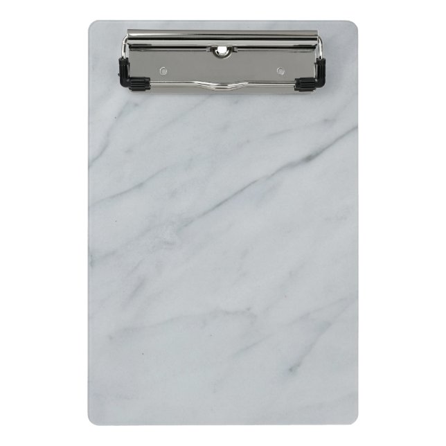 Marble Stone Mini Clipboard Klemmbrett (Vorderseite)