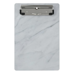 Marble Stone Mini Clipboard Mini Klemmbrett