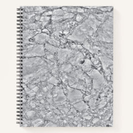 Marble Stone Muster Spiral Notebook Notizbuch