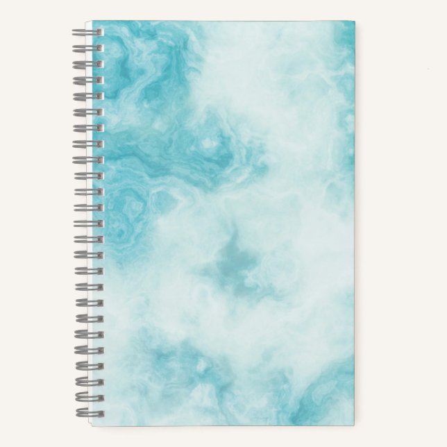 Marble Stone Spiral Notebook Notizbuch (Vorderseite)