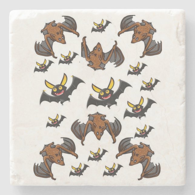 Marble Stone Untersetzer Halloween (Vorderseite)