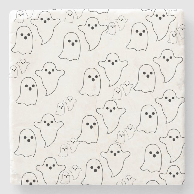 Marble Stone Untersetzer Halloween (Vorderseite)