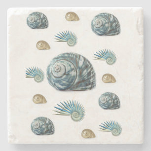 Marble Stone Untersetzer Seashell