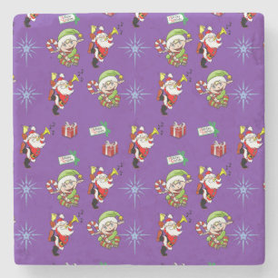 Marble Stone Untersetzer Weihnachten