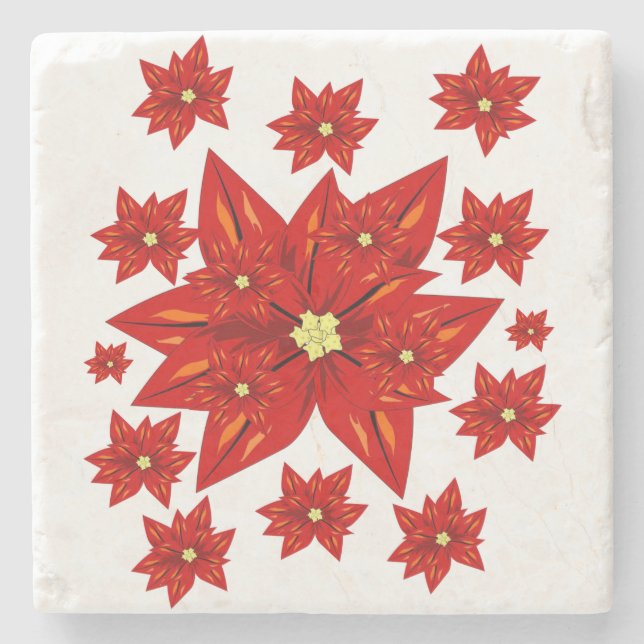 Marble Stone Untersetzer Weihnachten (Vorderseite)