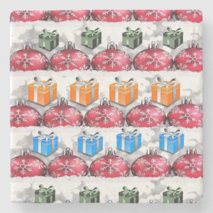 Marble Stone Untersetzer Weihnachten