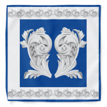 Marble Tendrils auf einer Bandana