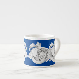 Marble Tendrils auf einer Espresso-Tasse Espressotasse