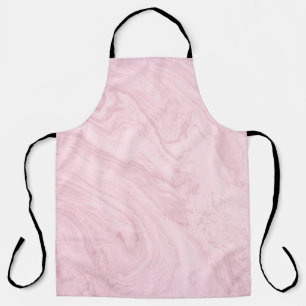Marble texture pink lavender schürze