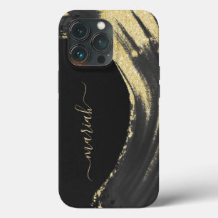 Marble Trendy Elegant Gold Glitzer Geode Case-Mate iPhone Hülle