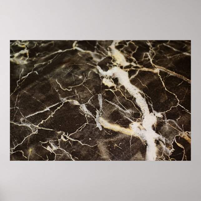 Marbled-Abstrakter Expressionismus von Shirley Tay Poster (Vorne)
