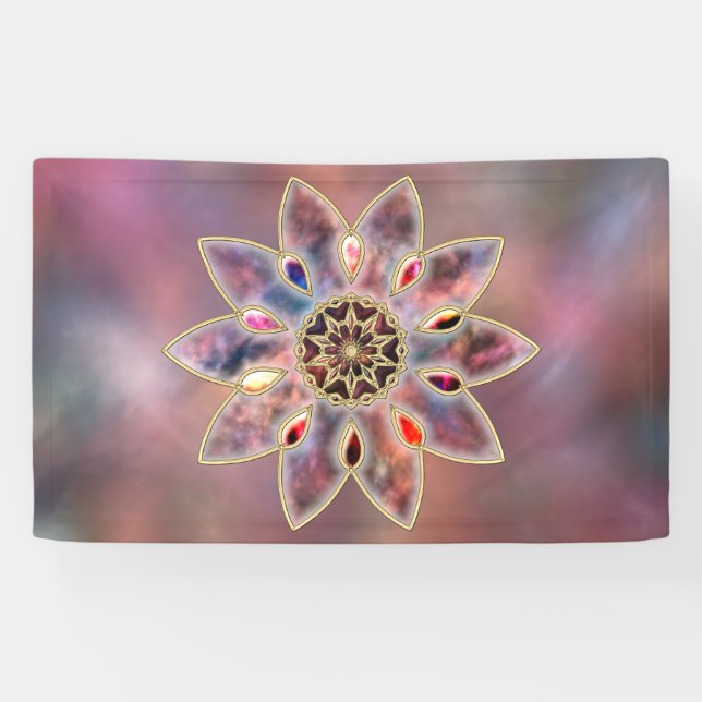 Marbled Galaxien Banner (Horizontal)