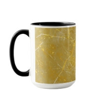 Marbled Gold Effect Tasse