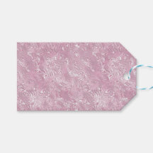 Marbled Silk Moire Pattern in Dusty Pink
