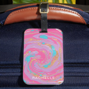 Marbled Swirl Gepäckanhänger