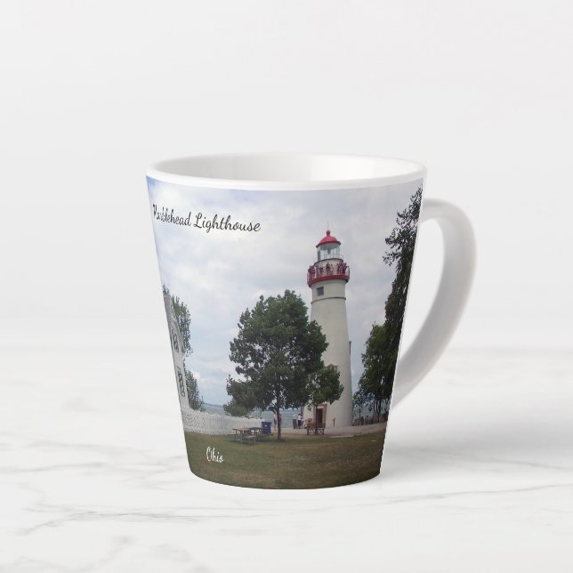Marblehead & Keepers House Latte Tasse (Rechte Ecke)