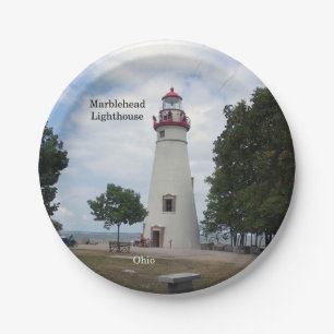 Marblehead Leuchtturm-Pappteller Pappteller