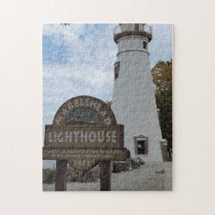 Marblehead Lighthouse auf einem