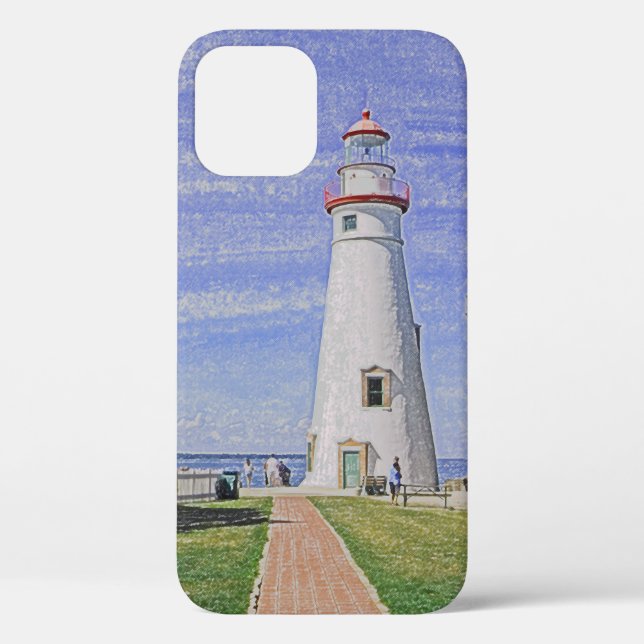 MARBLEHEAD LIGHTHOUSE Case-Mate iPhone HÜLLE (Rückseite)