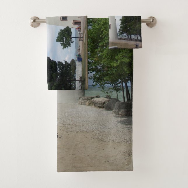 Marblehead Lighthouse Handtuchhandtuch Set (Insitu)