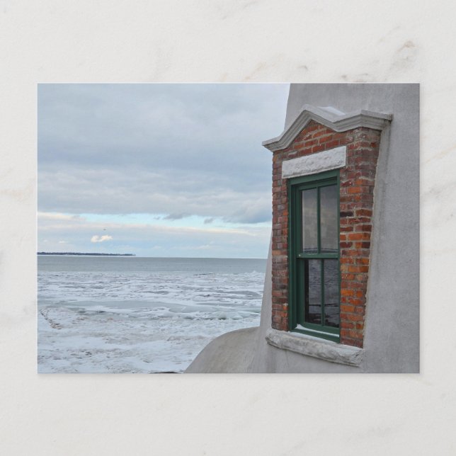 Marblehead Lighthouse, Lake Erie, Marblehead, Ohio Postkarte (Vorderseite)