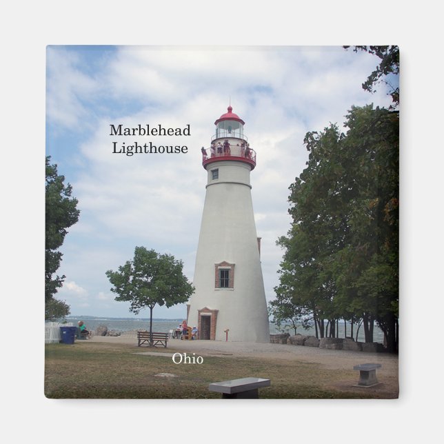 Marblehead Lighthouse-Magnet Magnet (Vorne)