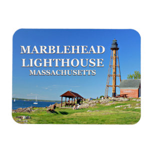 Marblehead Lighthouse, Massachusetts Flexi Magnet