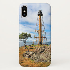 Marblehead Lighthouse, Massachusetts iPhone X Case