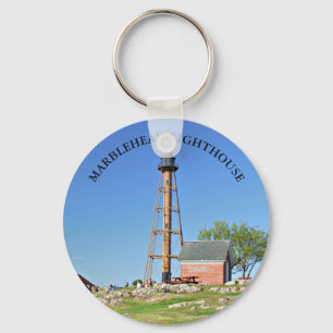 Marblehead Lighthouse, Massachusetts Schlüsselanhä Schlüsselanhänger