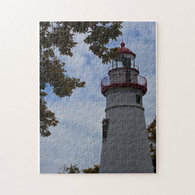 Marblehead Lighthouse photo created on a  (Vertikal)