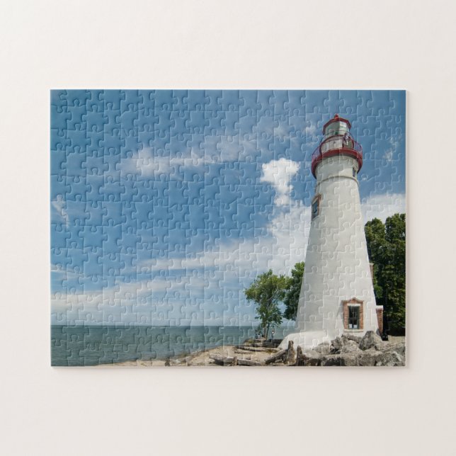 Marblehead Lighthouse Puzzle (Horizontal)