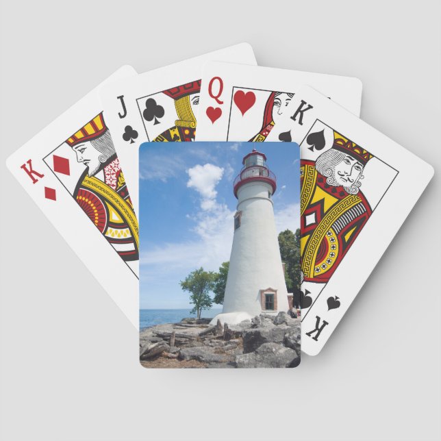 Marblehead Lighthouse Spielkarten (Rückseite)