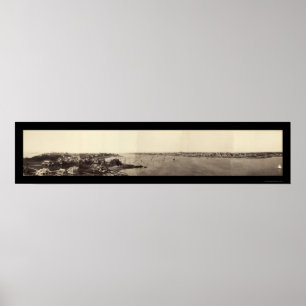 Marblehead MA Foto 1898 Poster