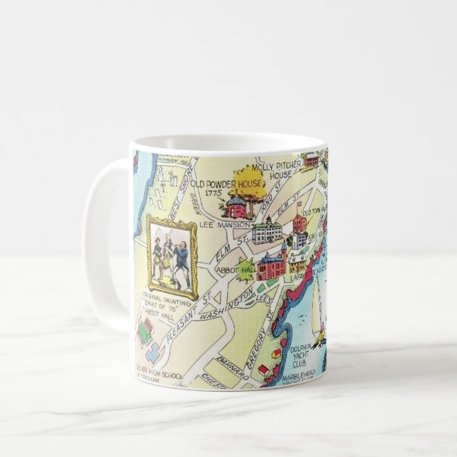 Marblehead Massachusetts Mug (Devant gauche)