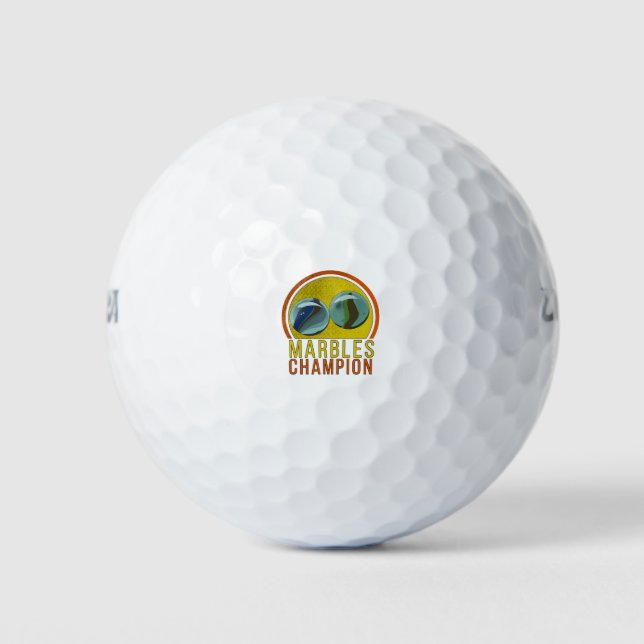 Marbles Champion Golfball (Vorderseite)