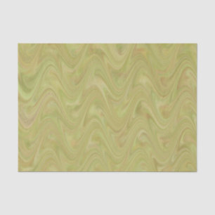 Marbling Green Brown Pattern Seidenpapier