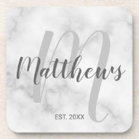 Marbor für personalisierte Monogramme und Familien