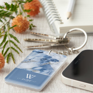 marbre bleu abstrait motif côtier