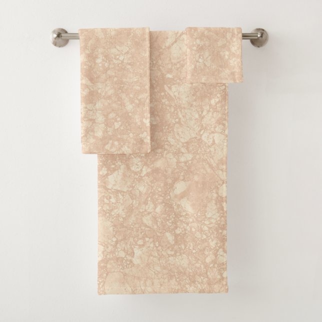 Marbre de crème beige clair Terrazzo Texture (En situation)