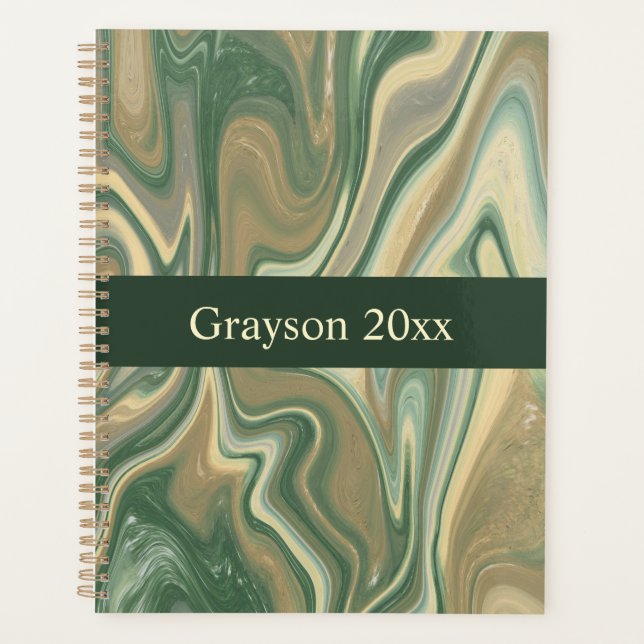 Marbre de la Terre Abstrait (Devant)