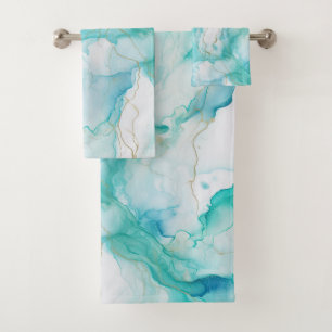 Marbre d'encre Mint Aqua