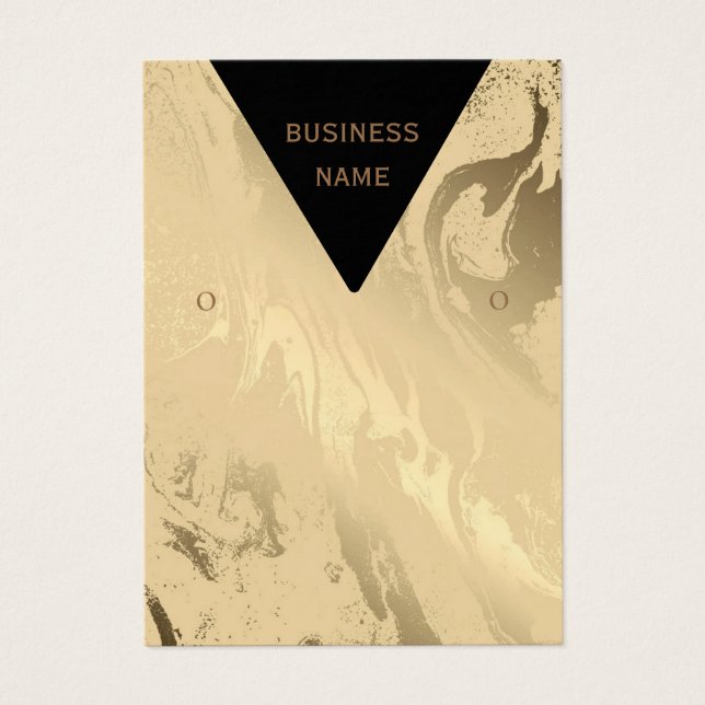 Marbre élégant noir et or (Devant)