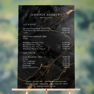 Marbre, Or Noir, Salon