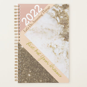 Marbre Rose Gold Rose Faux