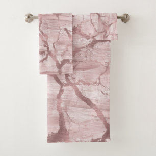 Marbre Rose Pink Glam Abstrait Chic Moderne