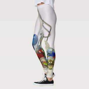marbres jouets en verre leggings
