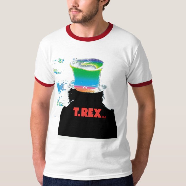 Marc Bolan™ und T.Rex™ Wecker-T - Shirt (Vorderseite)